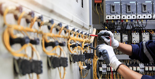 Professional Electrician technician working in Central City, PA